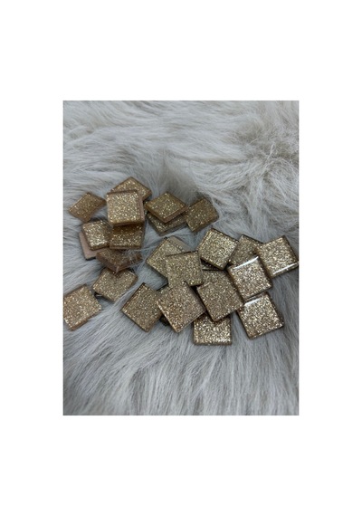 Sanatsal Kristal Mozaik Ks-49 23x23mm Simli Gold 250gr