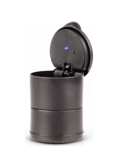 HEPU HP-77 Oto Araç Içi Mavi Led Işıklı Küllük Araba Kül Tablası