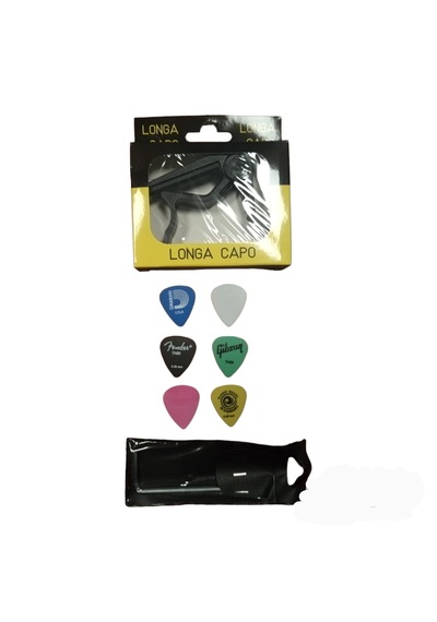 Ravenni Rcg-120 4/4 Klasik Gitar Tam Boy Kesik Kasa Kılıf+penaseti+kapo Hediyeli Siyah