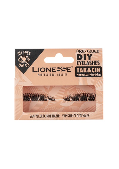 Lionesse Tak & Çık Takma Kirpik Ne-801