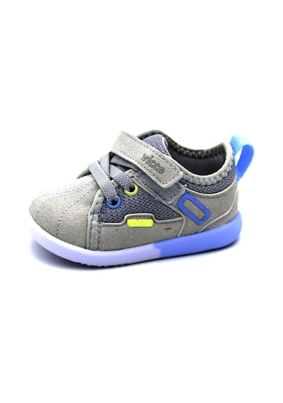 Vicco 950-e25y-233 Unisex Bebe İlk Adım Ayakkabı Gri