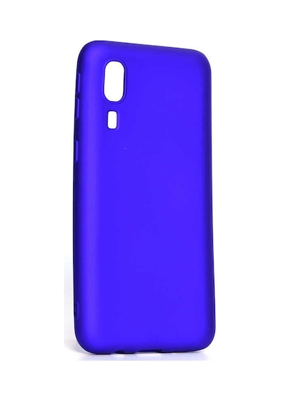 Noktaks Samsung Galaxy Uyumlu A2 Core Kılıf Mat Soft Premier Silikon Kapak Saks Mavi T8272