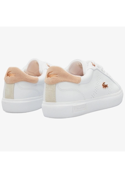 Lacoste Powercourt 2.0 Leather Womens Sneaker Hakiki Deri Kadın Günlük Spor Ayakkabı Beyaz Lacoste Powercourt 2.0 Leather Womens Sneaker Hakiki Deri Kadın Günlük Spor Ayakkabı Beyaz