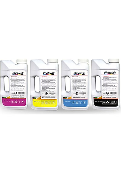 HP Yazıcılar için HP GT53 GT52 uyumlu 4x1000 ml Mürekkep Seti  HP