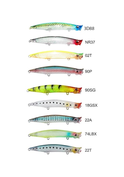 River Pop'n Catch 3d 90 9cm 8gr Popper Maket Balık