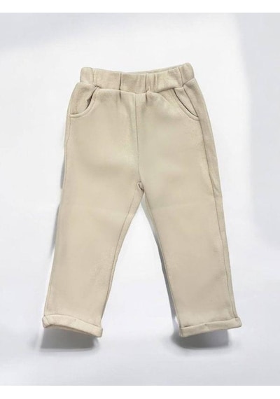 Zekids Kız Bebek Kışlık Kaşkorse Hırkalı Pantolonlu Takım-14425 Bej
