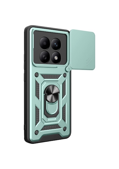 Flzdgnkr Newface Xiaomi Redmi Note 15 4g Pars Lens Yüzüklü Silikon - Yeşil