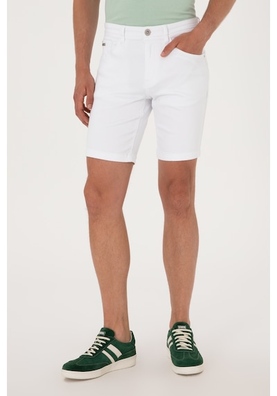 U.s. Polo Assn. Erkek Beyaz Şort Jean 50304345-dn0015 Whıte