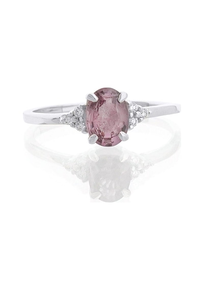Spinel Oval Tektaş Yüzük