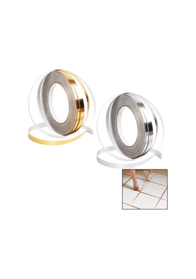 Gold - Gümüş Derz Arası Yapışkanlı Bant 10mm X 45mt 5023
