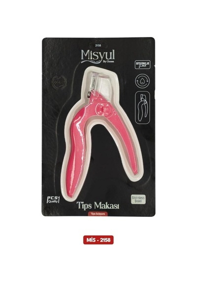 Tr Tips Makası, Giyotin Pens, Pembe, Paslanmaz Çelik