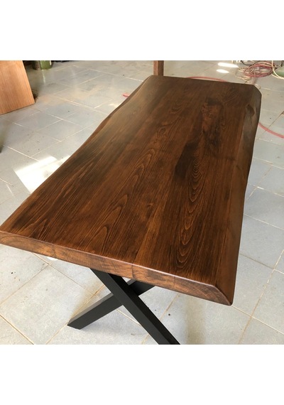 Bintaşmobilya Kütük Ağaç Masa-130X75.Cm
