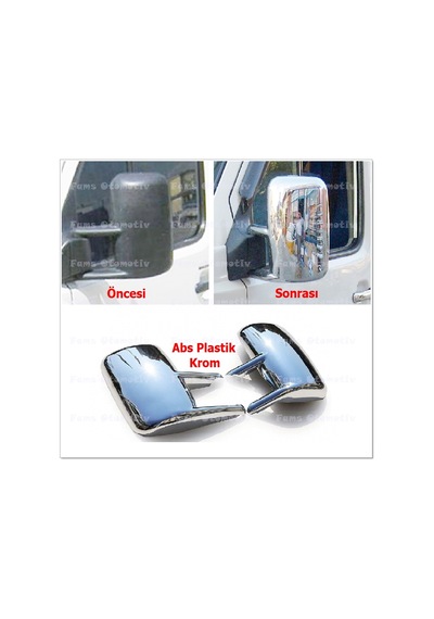 Mercedes Sprinter W901 Krom Ayna Kapağı 2 Parça 1995-2006 Abs