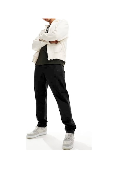 Nike Club Chino Woven Trousers Canvas Pant Erkek Dokuma Canvas Pantalon Siyah