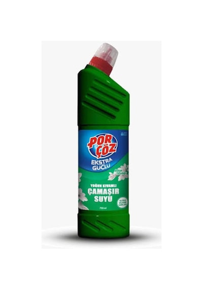 Por Çöz Çamaşır Suyu Sarı Yeşil 750 Ml Açık Kırmızı