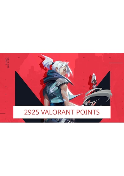 Valorant 2925 Valorant Points Hediye Kartı Gift Card