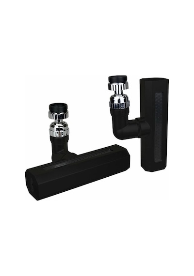 Bay Siyah Geniş 360 Derece Dönebilenoynar Başlık - 4 Mod Perlatör Şelale Musluk Ucu Ktx-3288 Bx40 Najmaddin Standart