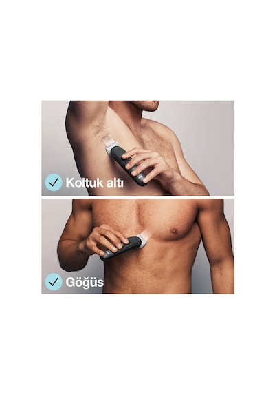 Braun Body Groomer 3340 Skinshield Teknolojisi Vücut Bakım Seti Diğer