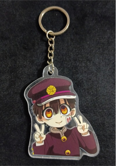 Owl Bag Hanako Kun Desenli Acrylic Anahtarlık Çanta Süsü Mıx