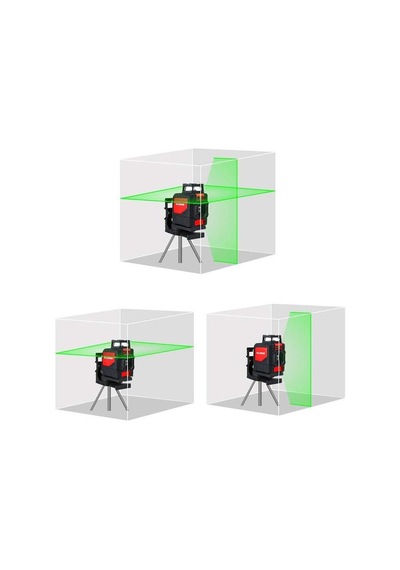 Kobb Kbl30gtp Otomatik Hizalamalı Yeşil Çapraz Çizgi Lazer Distomat + Tripod 25 M