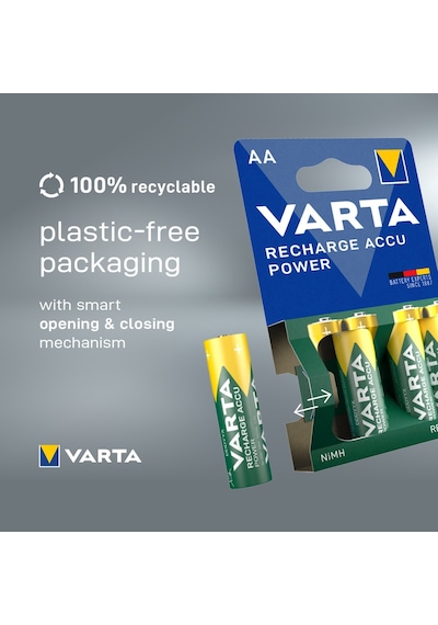 Varta 800 Mah Aaa Şarj Edilebilir İnce Kalem Pil Adet
