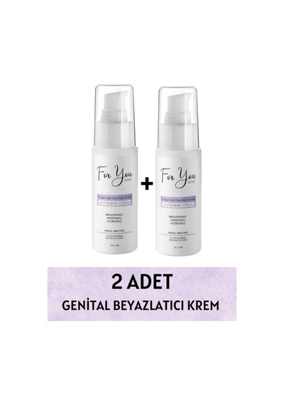 Günlük Yıkama Genital Bölge Temizleyici Köpük & Genital Beyazlatıcı Krem 50 Ml