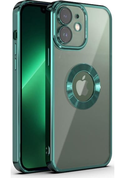 Apple Uyumlu iPhone 11 Kilif 5D Kamera Ve Lens Korumali Plating Logo Cut Case 558235732