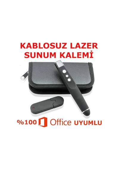Sunum Kumandası Sunum Kalemi Slayt Atlatıcı Notebook Presenter