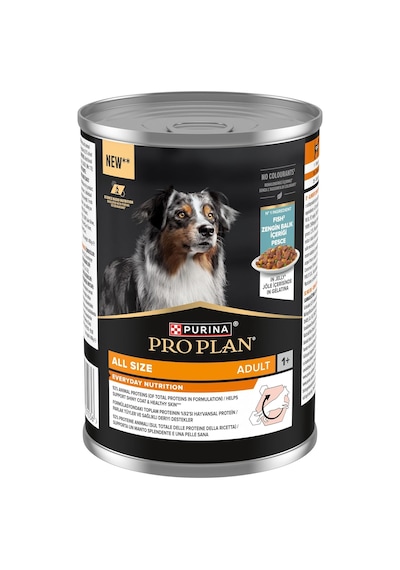 Ayrex Pro Plan Yetişkin Köpekler İçin Balıklı Konserve Yaş Mama 400 Gram