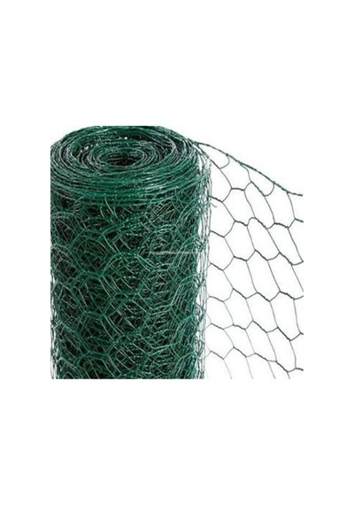 Kümes Teli Yükseklik 120 Cm Pvc Kaplı Yeşil 20 Metre