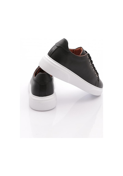 Dgn Paco Erkek Sneakers Ayakkabi Siyah Floater Beyaz