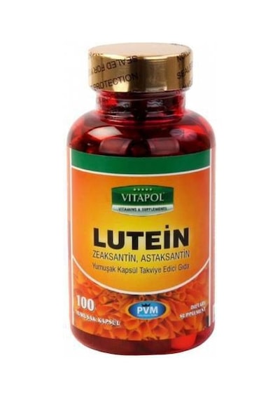 Vitapol Lutein 15 Mg Astaxanthin Astaksantin Zeaksantin 100 Yum