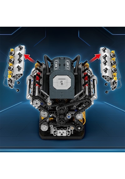 Reobrix V6 Engine 33013 Brick Yapım Seti