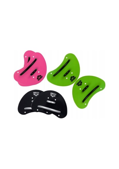 Arena Elite Finger Paddle Unisex Çok Renkli Yüzücü El Paleti 9525 Siyah