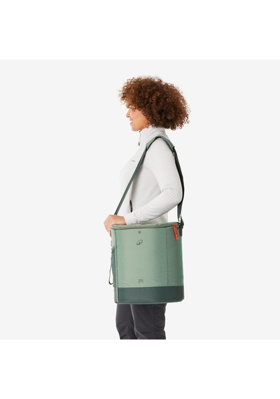 Quechua Outdoor Katlanabilir Soğutucu - 20 L - Yeşil - 9 Saat Serin Tutma - 100 Çok Renkli