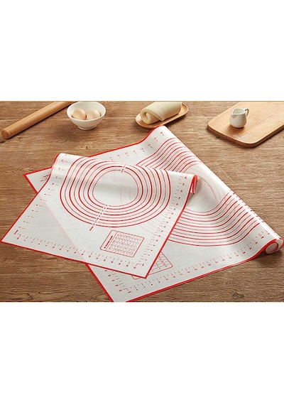 Silikon Hamur Açma Matı - Silipat Büyük Boy 60X80 Cm