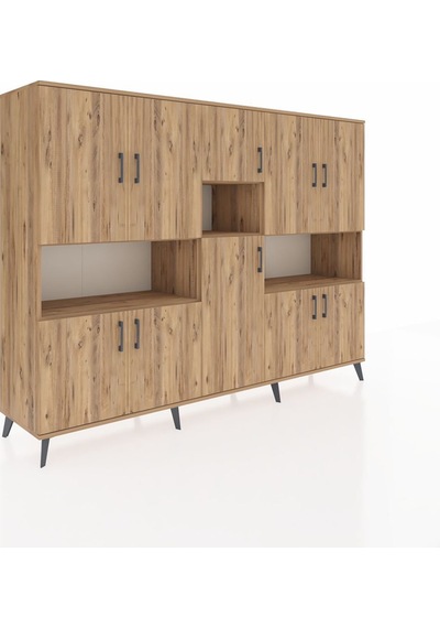 Hyperion Dolap 14 Raflı 10 Kapaklı 220x44x163 Çam-çam Atlas Çam - Atlas Çam Hyperion Dolap 14 Raflı 10 Kapaklı 220x44x163 Çam-çam Atlas Çam - Atlas Çam