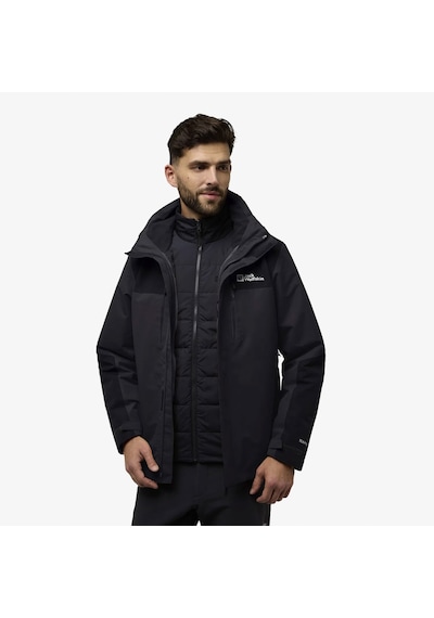 Jack Wolfskin Jasper 3in1 Erkek Lacivert Outdoor Ceket A61858 Lacivert