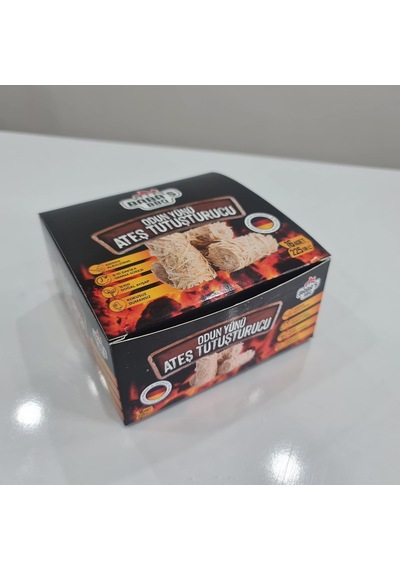 Barbekü-mangal-ateş Tutuşturucu Ağaç Yünü 16 Adet