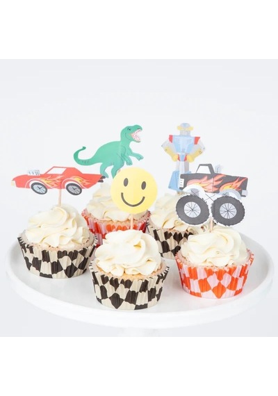 Meri Meri - Toybox Cupcake Kit - 24 Adet