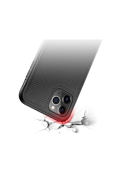 Dux Ducis Fino Serisi iPhone Uyumlu 11 Pro Max Kılıf Premium Dokuma Silikon Kılıf- 5775 Mh-hs3899-2516