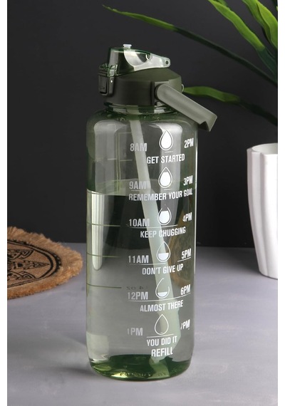 Kapaklı Tutma Saplı 1500 Ml Motivasyon Su Şişesi, Can.pmy.300 Genel