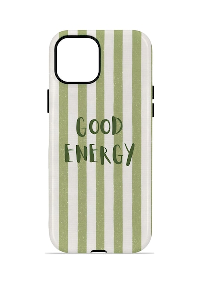 Apple iPhone Uyumlu 15 Vorian Çift Katmanlı Kılıf Good Energy Olive