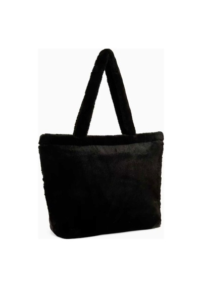 Puma Up Faux Fur Shopper Siyah Çanta 09171201 Siyah