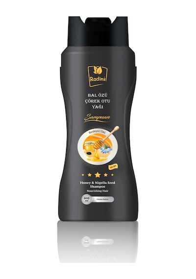 Radins Bal Özü Çörek Otu Yağı Şampuanı 600 ML