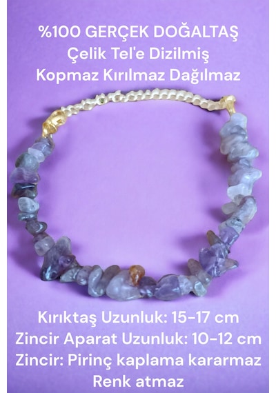 Ametist Kırıktaş Bileklik Gerçek Doğal Taş Pirinç Kaplama Uzatma Zincirli Sertifikalı Bileklik Asetat Kutu Asetat Kutu Ametist Kırıktaş Bileklik Gerçek Doğal Taş Pirinç Kaplama Uzatma Zincirli Sertifikalı Bileklik Asetat Kutu Asetat Kutu