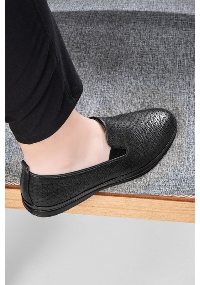 Komba Hakiki Deri Comfort Ortopedik Erkek Günlük Ayakkabı, Baba Ayakkabısı Ortopedik Loafer Ayakkabı