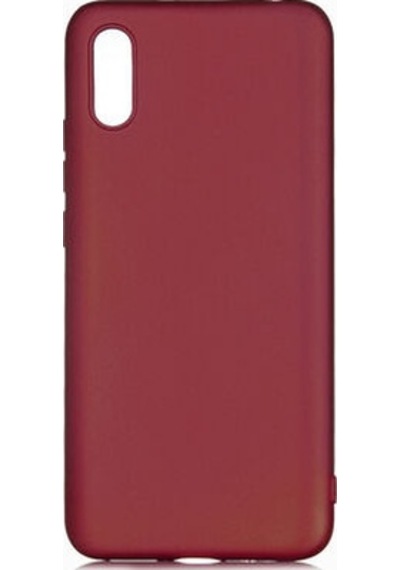 Redmi 9a Kılıf Esnek Premier Silikon Kapak Bordo