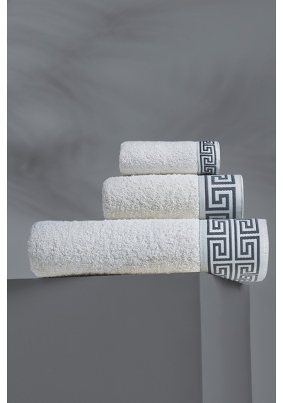 Veramoni Leonie Model 6'li Banyo Seti Kahve-krem - Kahve-beyaz
