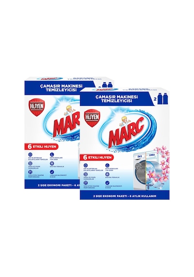Marc Çamaşır Makinesi Temizleyicisi 4X250 Ml